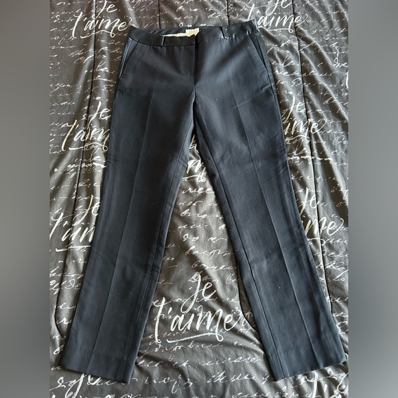 NWOT Kate Spade Jackie Satin Tuxedo Pant Size 8 - Picture 2 of 7